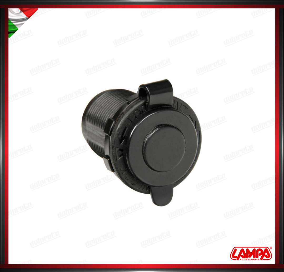 EXT-1 PRESA DI CORRENTE ACCENDISIGARI AD INCASSO LAMPA UNIVERSALE - 12/24V