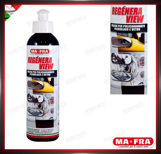 MAFRA - REGENERA WIEW RIGENERANTE FARI POLICARBONATO POLISH HEADLIGHTS 250ML