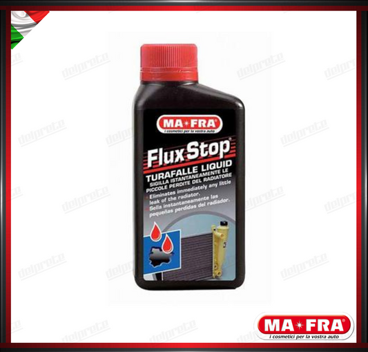 MAFRA - FLUX STOP LIQUIDO TURAFALLE PER RADIATORI 250ML ELIMINA PERDITE RADIATORE