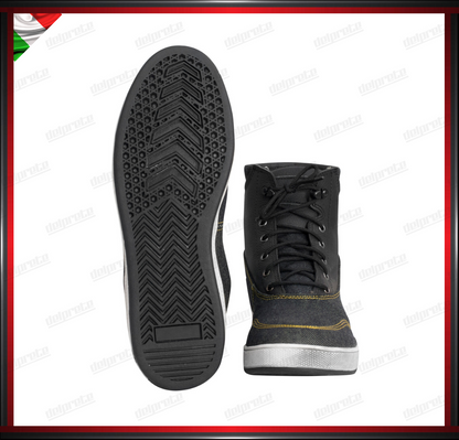 STIVALETTI SCARPE SPORTIVE DA MOTO SNEAKER CON PROTEZIONI OMOLOGATE CE