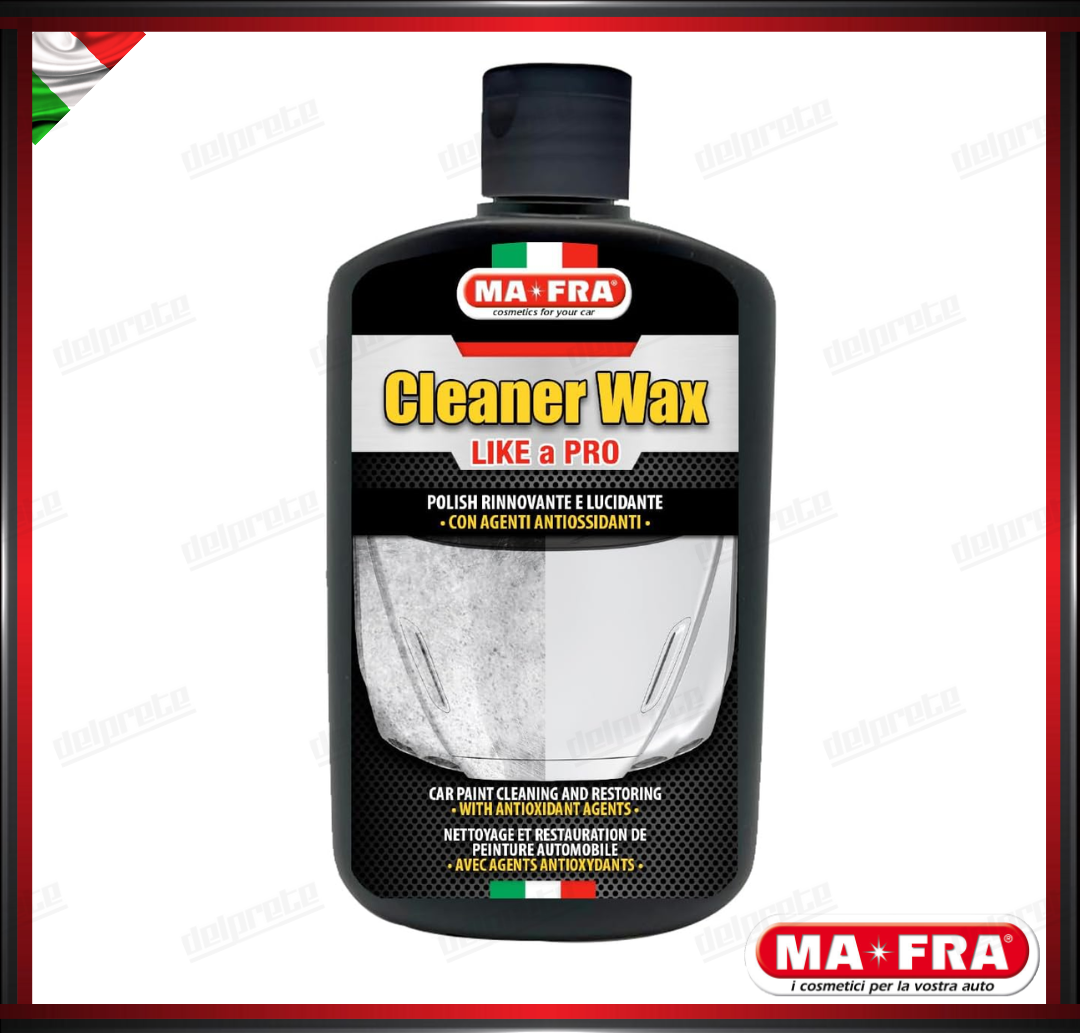 MAFRA - POLISH CLEANER WAX RINNOVANTE E LUCIDANTE ANTIOSSIDANTE 250 GR