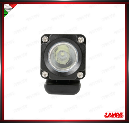 WL-19 LAMPA FARETTO FARO AUSILIARIO 9 LED BIANCO 9/32V 6000K IMPERMEABILE UNIVERSALE