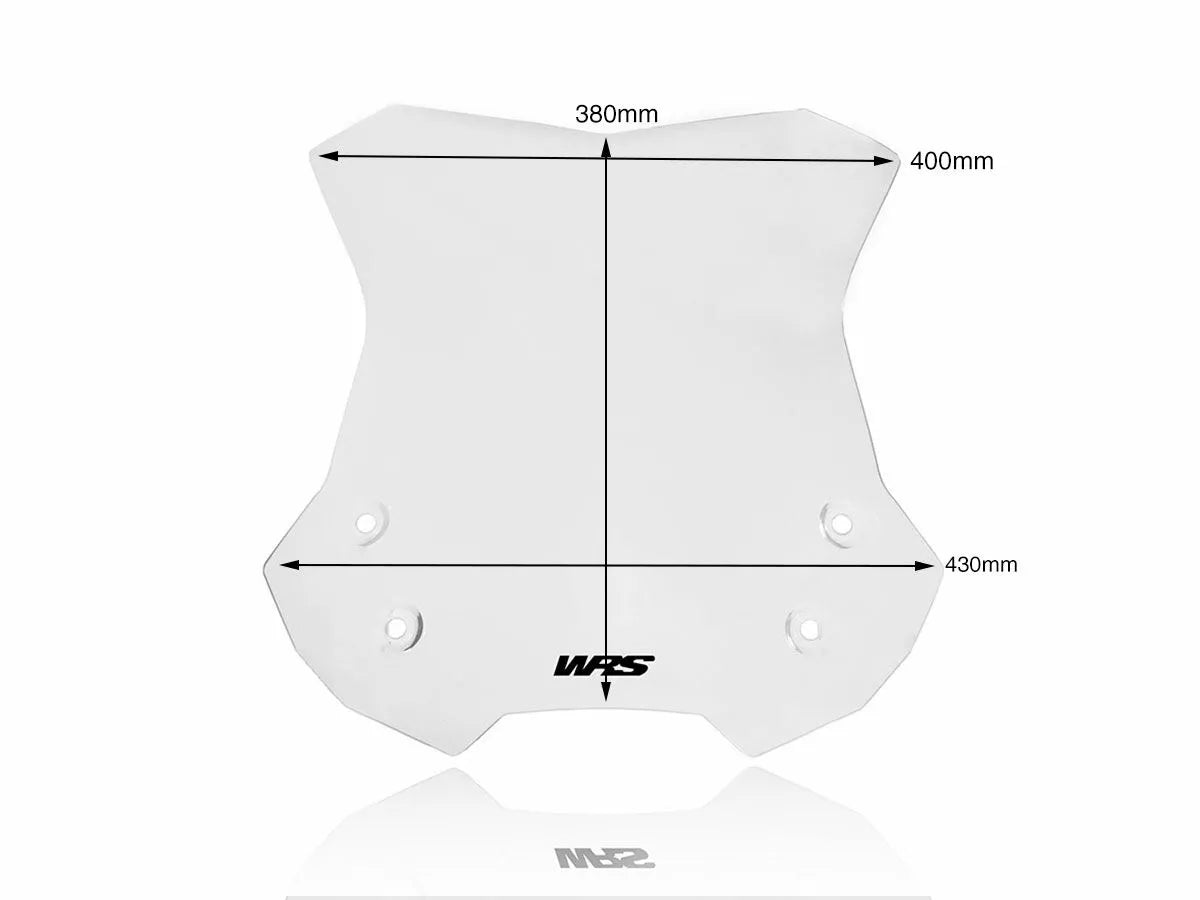 WRS - CUPOLINO TOURING TRASPARENTE WRS SUZUKI V-STROM 650 2017-2024