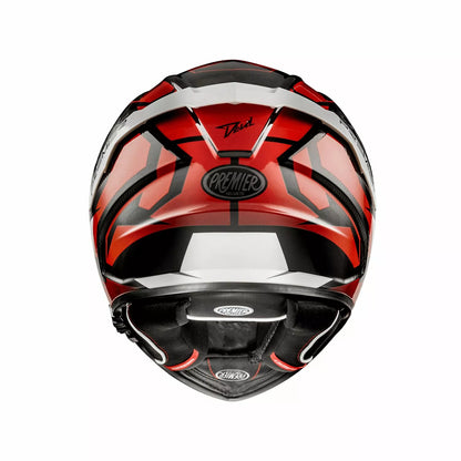 CASCO INTEGRALE - PREMIER DEVIL JC - OMOLOGATO ECE 2206 BIANCO NERO E GRIGIO