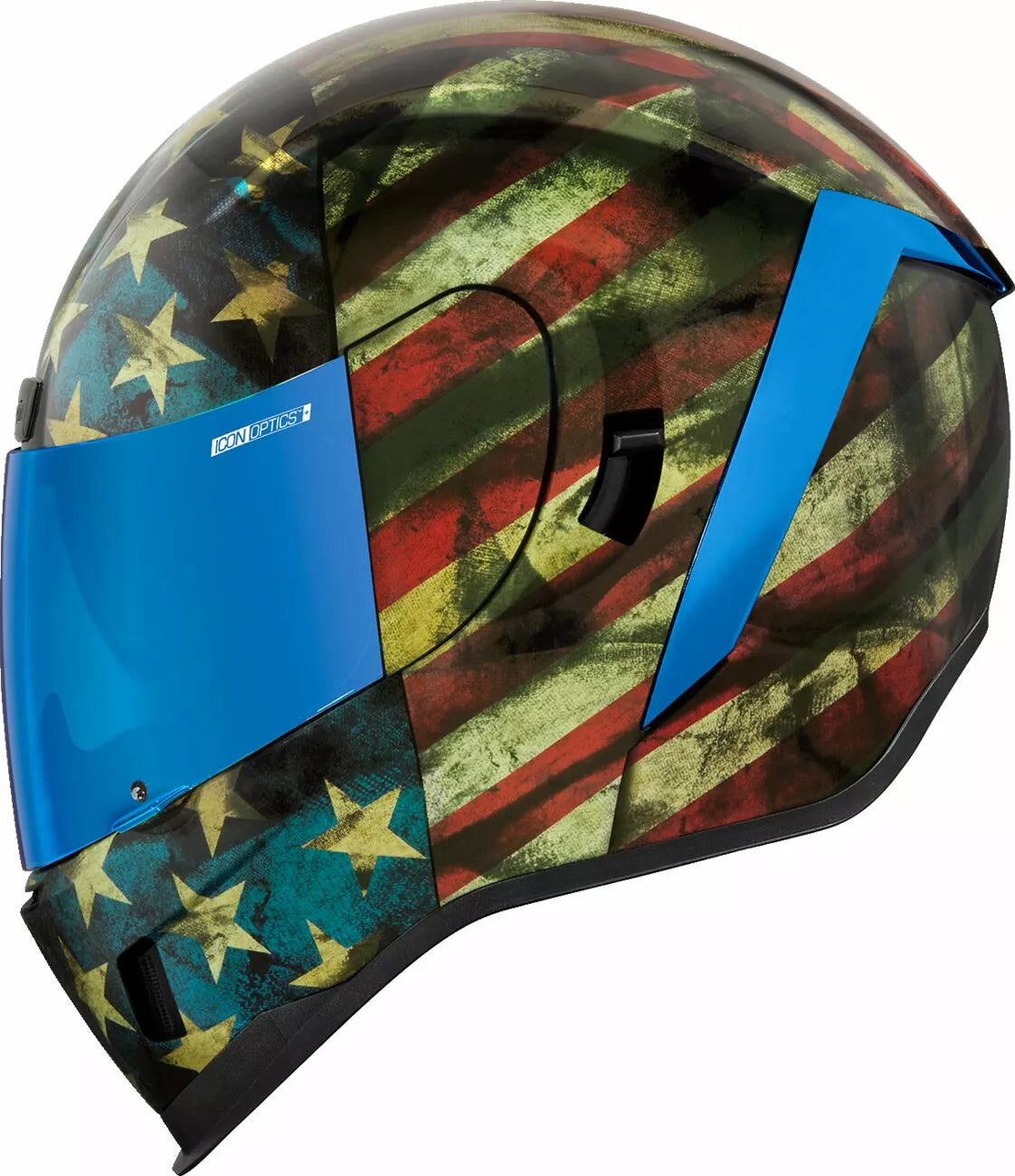 CASCO INTEGRALE - ICON AIRFORM OLD GLORY - OMOLOGATO ECE 2206