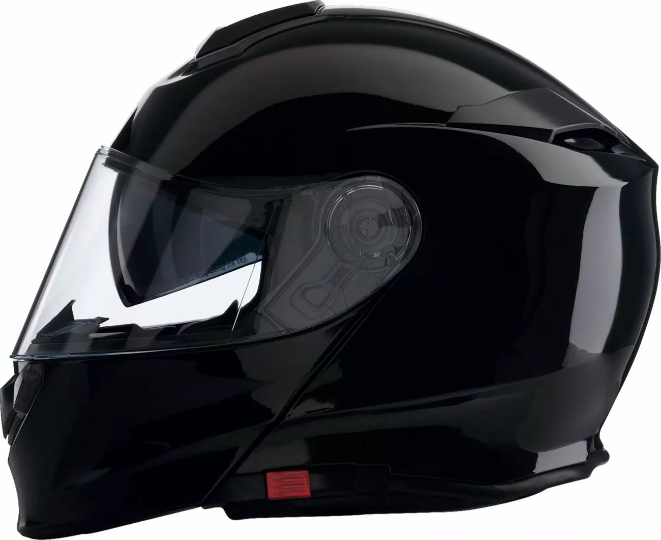 CASCO MODULARE - Z1R SOLARIS 2.0 FLAT - OMOLOGATO ECE 2206 NERO LUCIDO