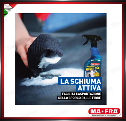 MAFRA - TRATTAMENTO TESSUTI 3 IN 1 VELLUTI E ALCANTARA AUTO CAMPER 500 ML