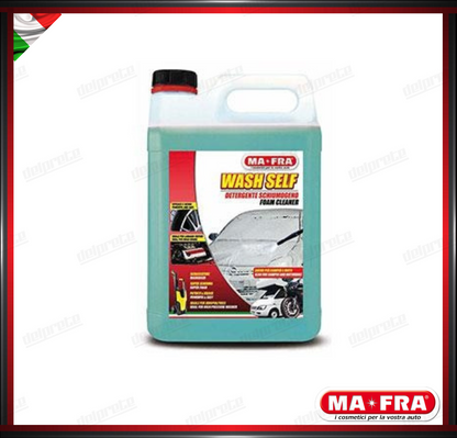 MAFRA - WASH SELF DETERGENTE SCHIUMOGENO 5000 ML PER LANCIA IDROPULITRICE