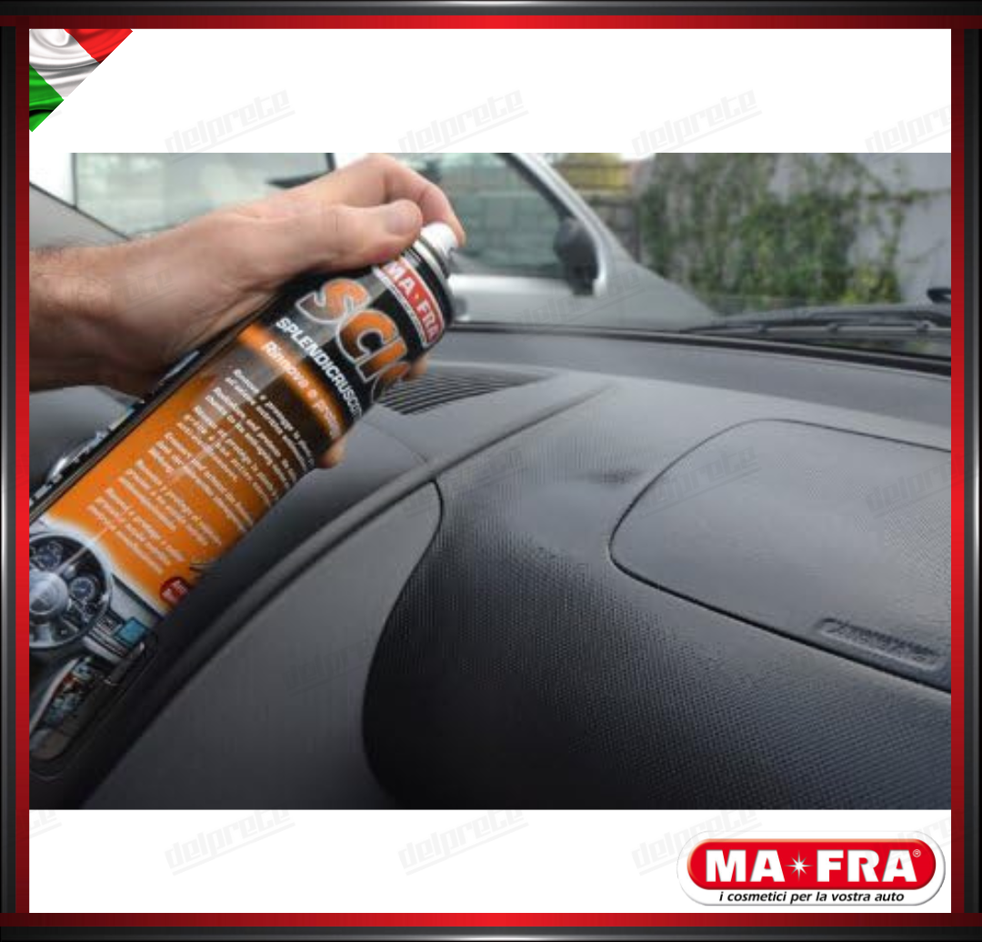 MAFRA - SCIC ORANGE SPRAY SPLENDICRUSCOTTO ANTISTATICO RINNOVA PULISCE PROTEGGE 600 ML