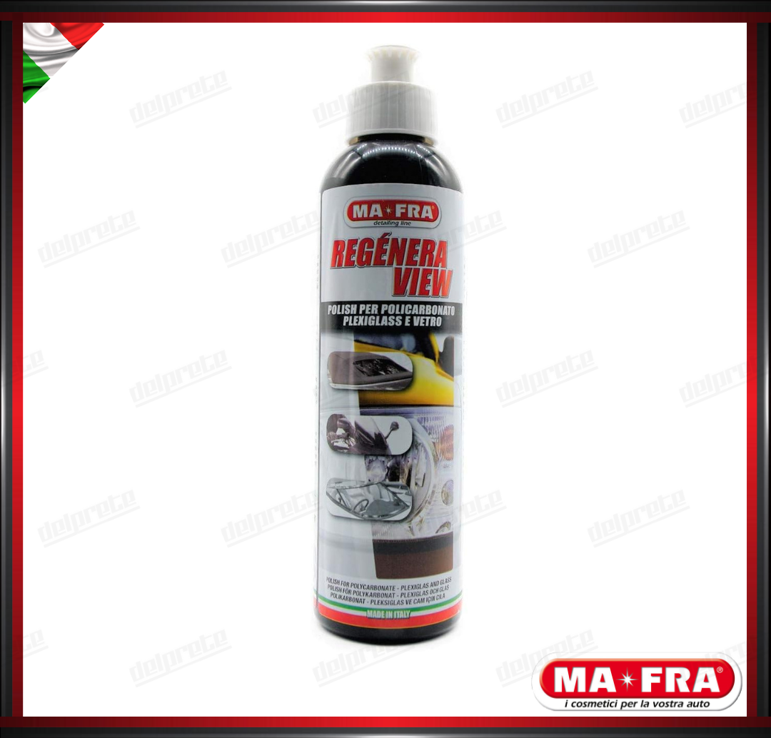 MAFRA - REGENERA WIEW RIGENERANTE FARI POLICARBONATO POLISH HEADLIGHTS 250ML