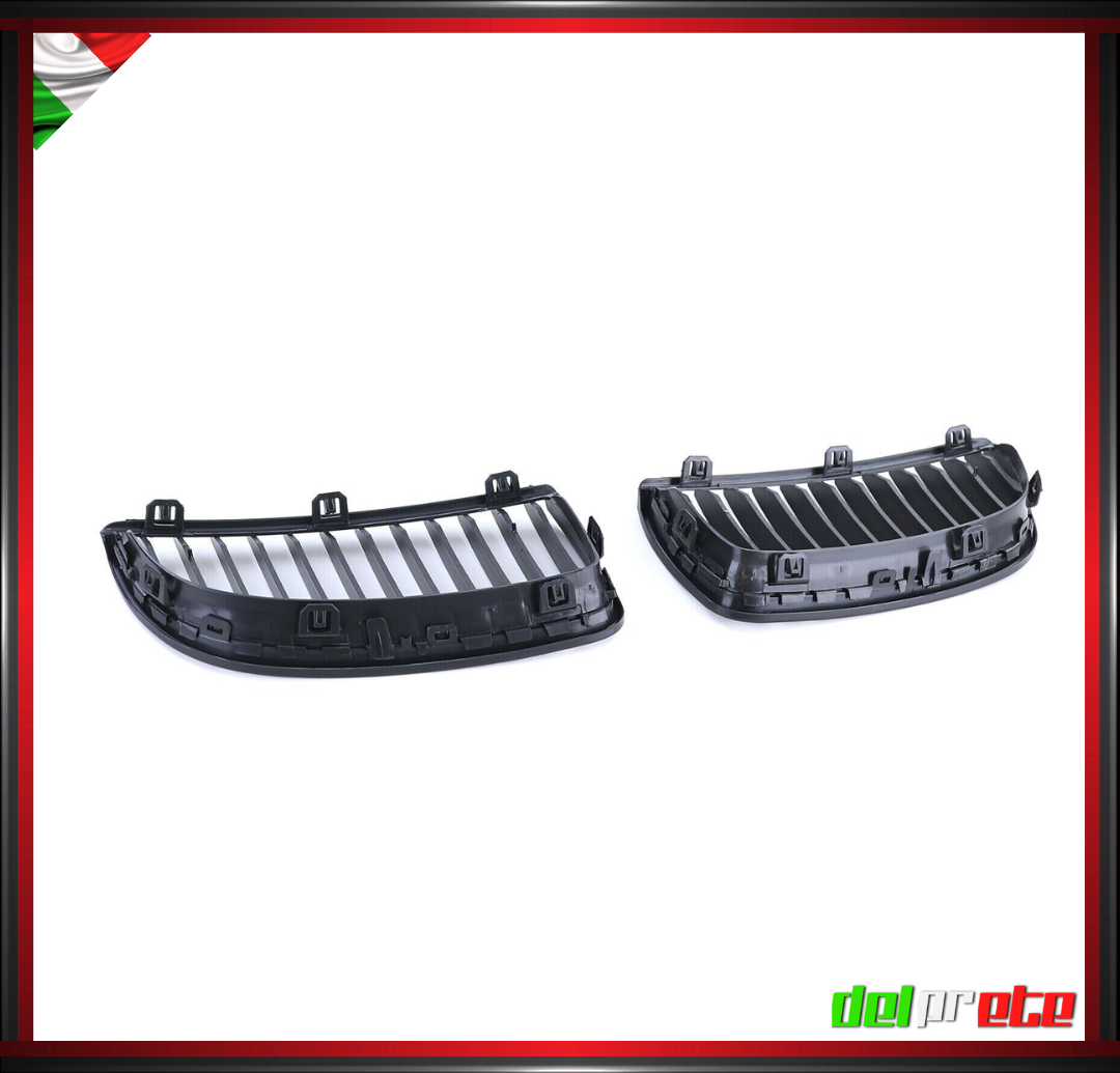 GRIGLIA RADIATORE RENI NERO OPACO BMW SERIE 3 E90 E91 05-08 SPORTIVO PERFORMANCE