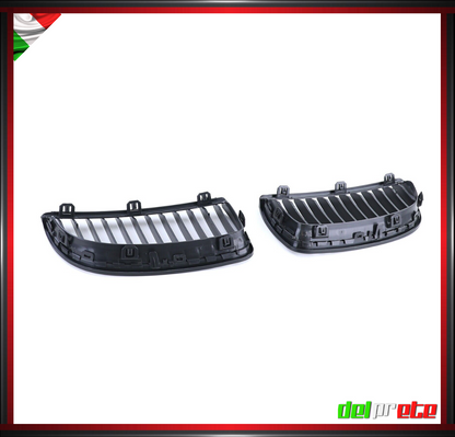 GRIGLIA RADIATORE RENI NERO OPACO BMW SERIE 3 E90 E91 05-08 SPORTIVO PERFORMANCE
