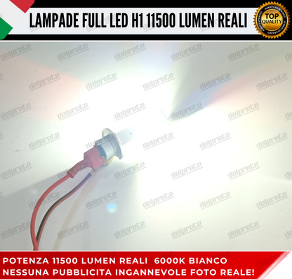 KIT LED LAMPADE FENDINEBBIA H1 BIANCO 6000K 11500 LUMEN CANBUS NO ERRORE