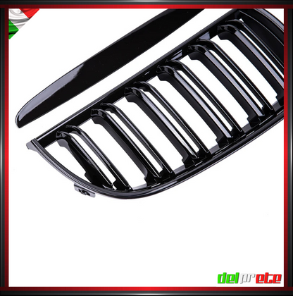 SET GRIGLIA RENI BMW SERIE 3 E90 E91 (05-09) PRE RESTYLING CALANDRA MASCHERINA