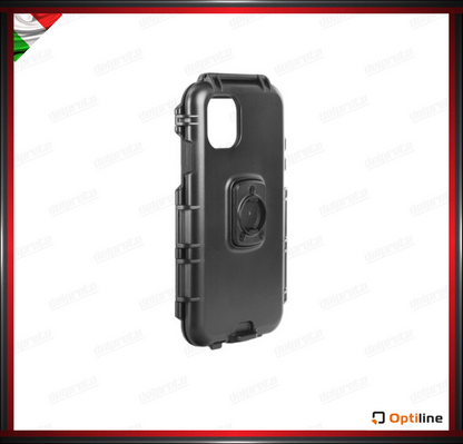 CASE CUSTODIA COVER IPHONE XR / 11 RIGIDA PER IMPERMEABILE SGANCIO RAPIDO DUOLOCK