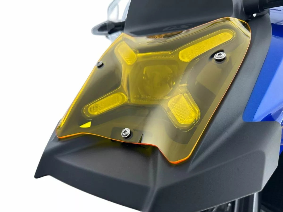 WRS - LENTE PROTEZIONE FARO GIALLO FLUO WRS BMW R 1300 GS ADVENTURE 2024