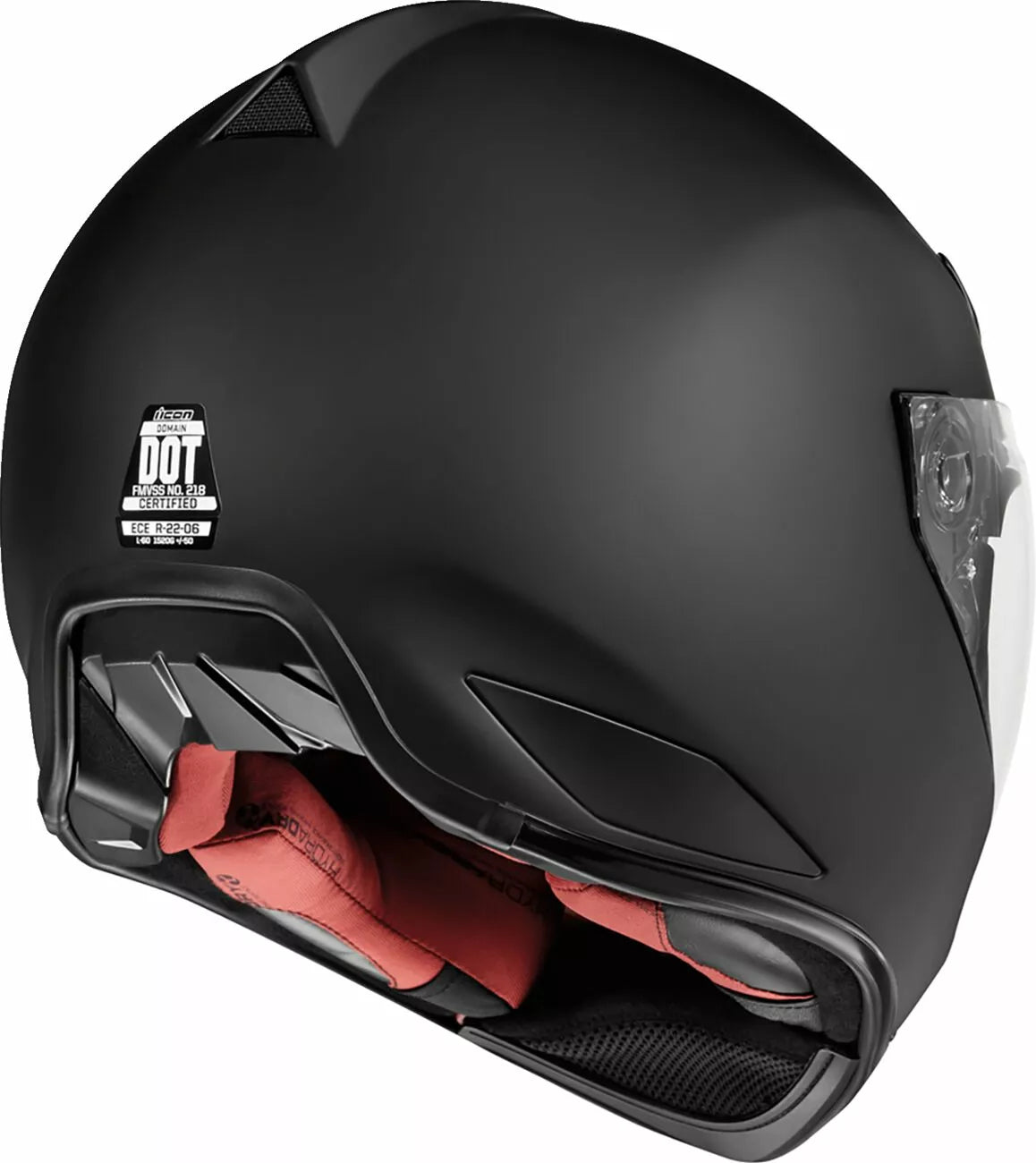 CASCO INTEGRALE - ICON DOMAIN RUBATONE - OMOLOGATO ECE 2206