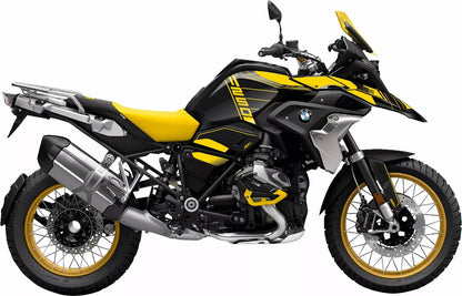 KIT ADESIVI GRASTEC GRAFICHE BMW R1250 GS GIALLO - GRAFICA 40° ANNIVERSARIO