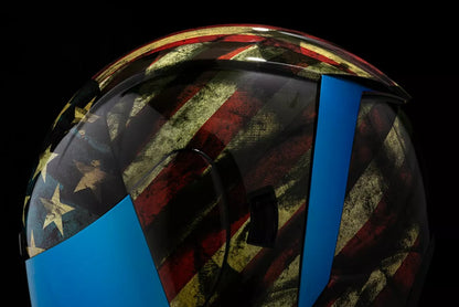 CASCO INTEGRALE - ICON AIRFORM OLD GLORY - OMOLOGATO ECE 2206