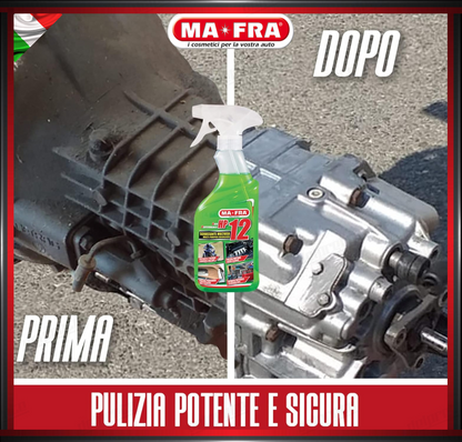 MAFRA - HP12 PULIZIA MOTORE AUTO MOTO NAUTICA SGRASSANTE POTENTE MULTIUSO 500ML