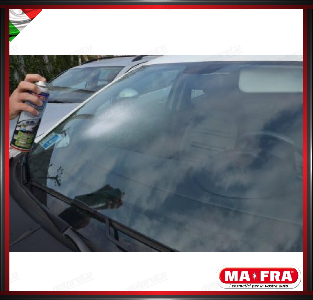 MAFRA - GLASS CLEAN E SHINE SPRAY PULITORE DETERGENTE VETRI AUTO 500 ML