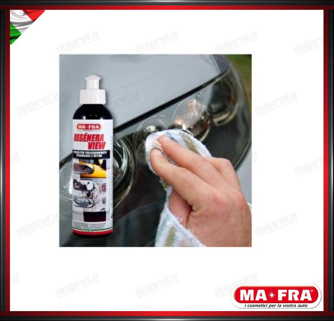 MAFRA - REGENERA WIEW RIGENERANTE FARI POLICARBONATO POLISH HEADLIGHTS 250ML