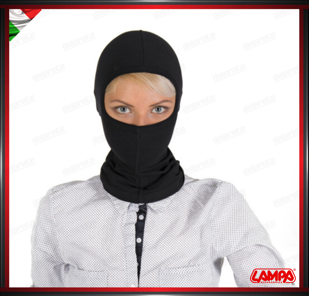 HIGENIC MASK SOTTOCASCO INTEGRALE ANTIBATTERICO FILATO DI POLIAMMIDE - LAMPA