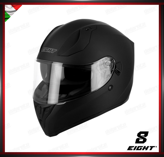 CASCO INTEGRALE - EIGHT S441 NERO OPACO + PINLOCK