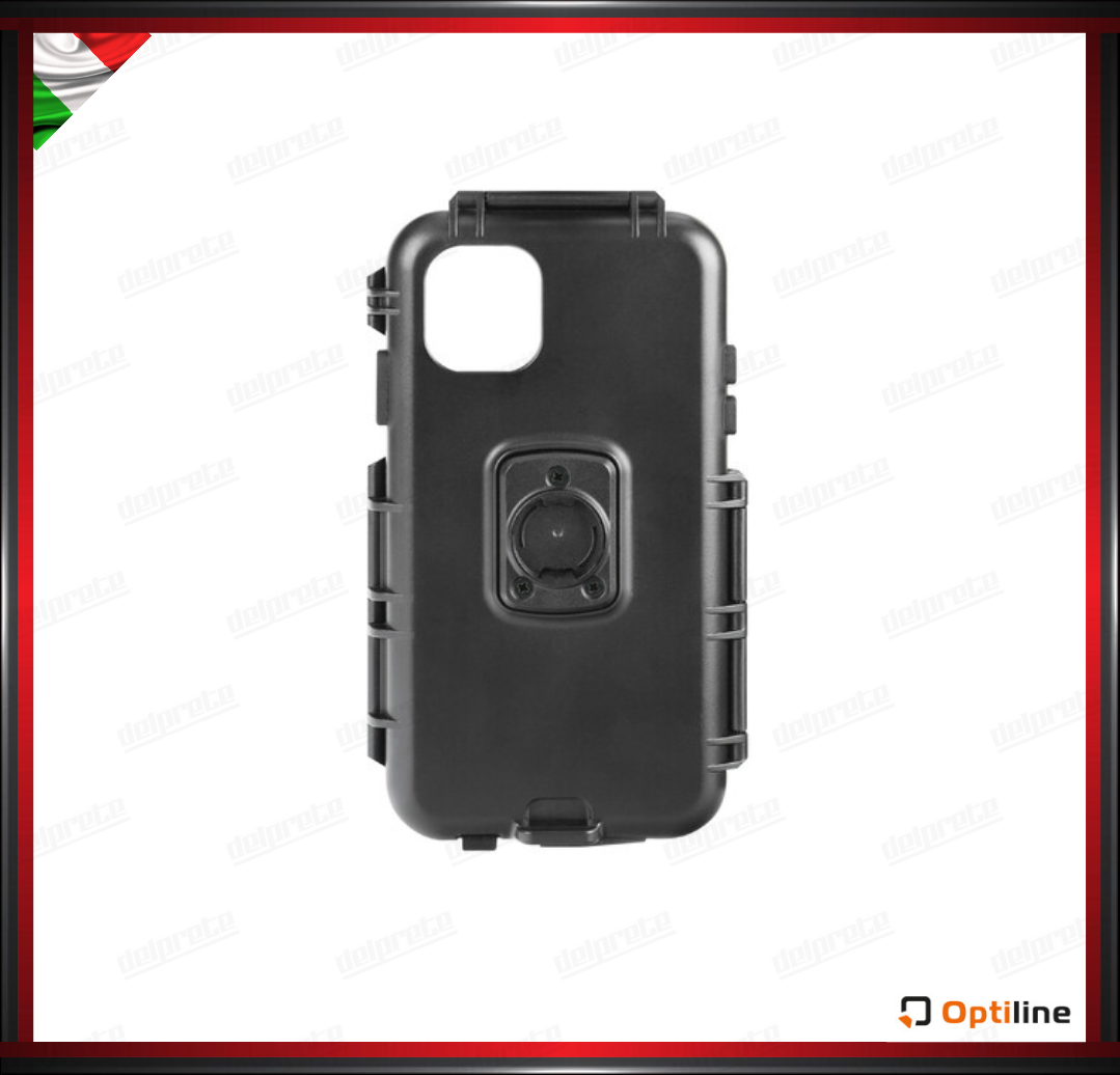 CASE CUSTODIA COVER IPHONE XR / 11 RIGIDA PER IMPERMEABILE SGANCIO RAPIDO DUOLOCK