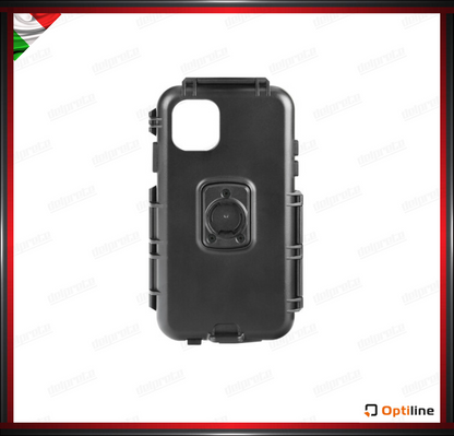 CASE CUSTODIA COVER IPHONE XR / 11 RIGIDA PER IMPERMEABILE SGANCIO RAPIDO DUOLOCK