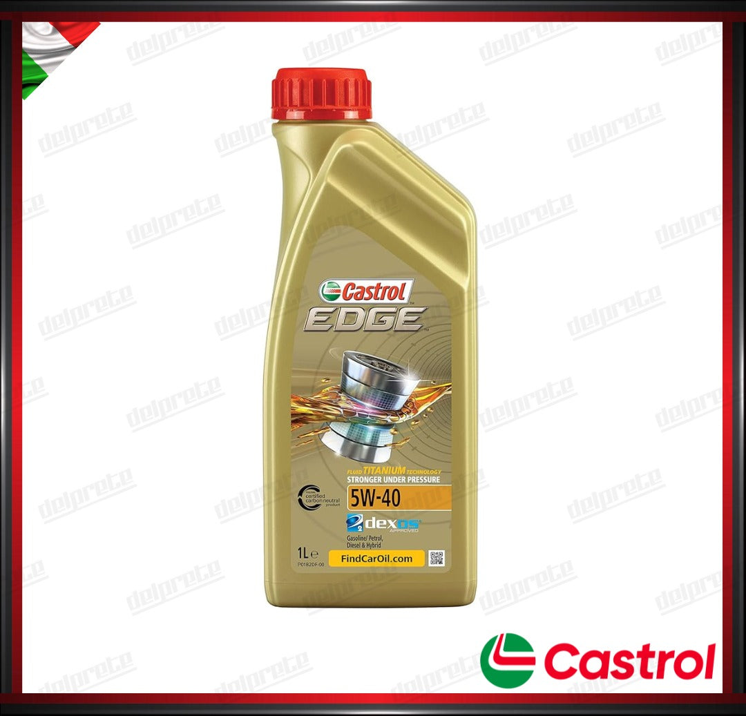 CASTROL EDGE - 5W-40 1 LITRO OLIO MOTORE TURBO DIESEL SINTETICO