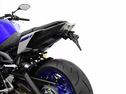 ZIEGER - PORTATARGA REGOLABILE YAMAHA MT-09 LUCE TARGA 2017-2020 - TIPO A