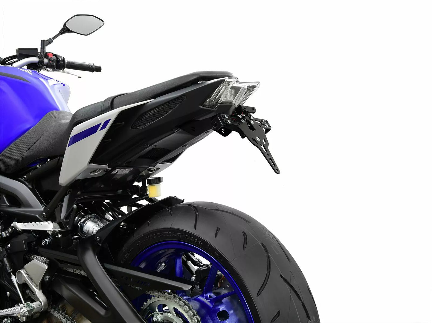 ZIEGER - PORTATARGA REGOLABILE YAMAHA MT-09 LUCE TARGA 2014-2016 - TIPO C