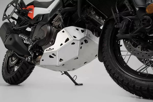 SW-MOTECH - PARACOPPA PROTEZIONE MOTORE ARGENTO SUZUKI V-STROM 1050 (19-)