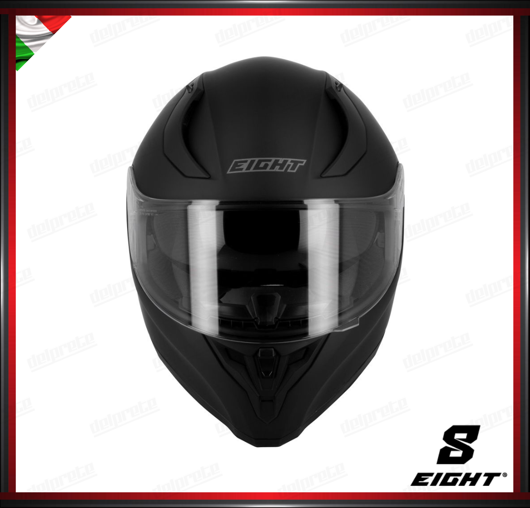 CASCO INTEGRALE - EIGHT S441 NERO OPACO + PINLOCK