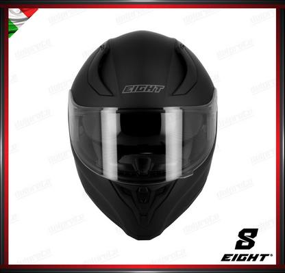 CASCO INTEGRALE - EIGHT S441 NERO OPACO + PINLOCK