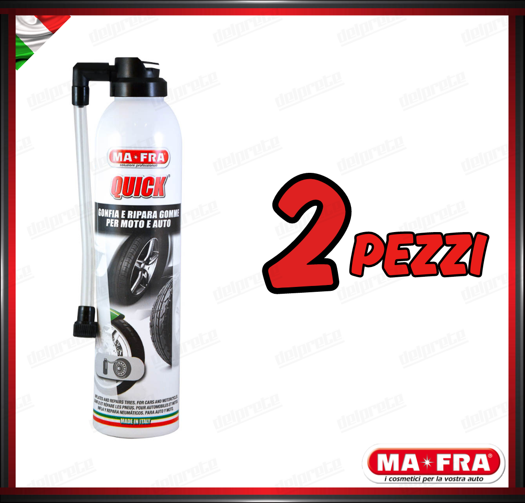 MAFRA - QUICK GONFIA E RIPARA GOMME AUTO / MOTO 300ML