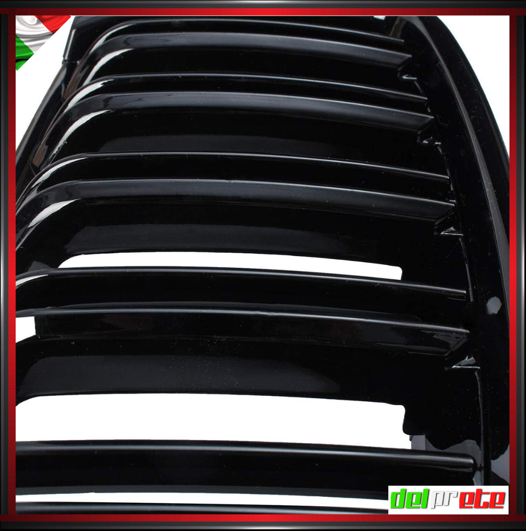 SET GRIGLIA RENI BMW SERIE 3 E90 E91 (05-09) PRE RESTYLING CALANDRA MASCHERINA