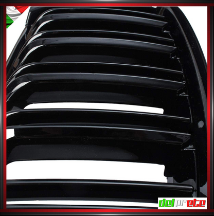 SET GRIGLIA RENI BMW SERIE 3 E90 E91 (05-09) PRE RESTYLING CALANDRA MASCHERINA