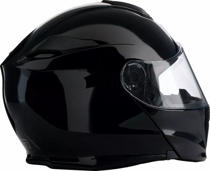 CASCO MODULARE - Z1R SOLARIS 2.0 FLAT - OMOLOGATO ECE 2206 NERO LUCIDO