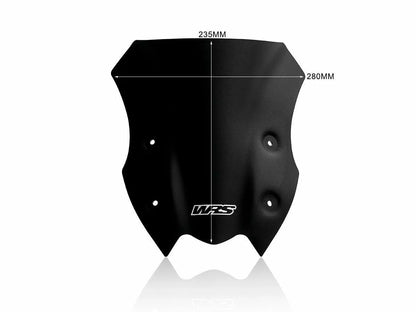 WRS - CUPOLINO SPORT NERO OPACO WRS KAWASAKI Z 900 2020-2024