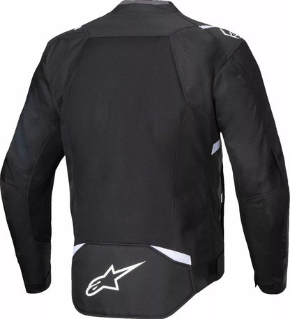 ALPINESTARS - GIACCA MOTO UOMO T-SPS AIR V2 BIANCO E NERO IN TESSUTO CON PROTEZIONI