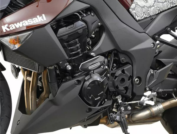 SW-MOTECH - KIT TAMPONI DI PROTEZIONE PER TELAIO NERO KAWASAKI Z 1000 (10-)