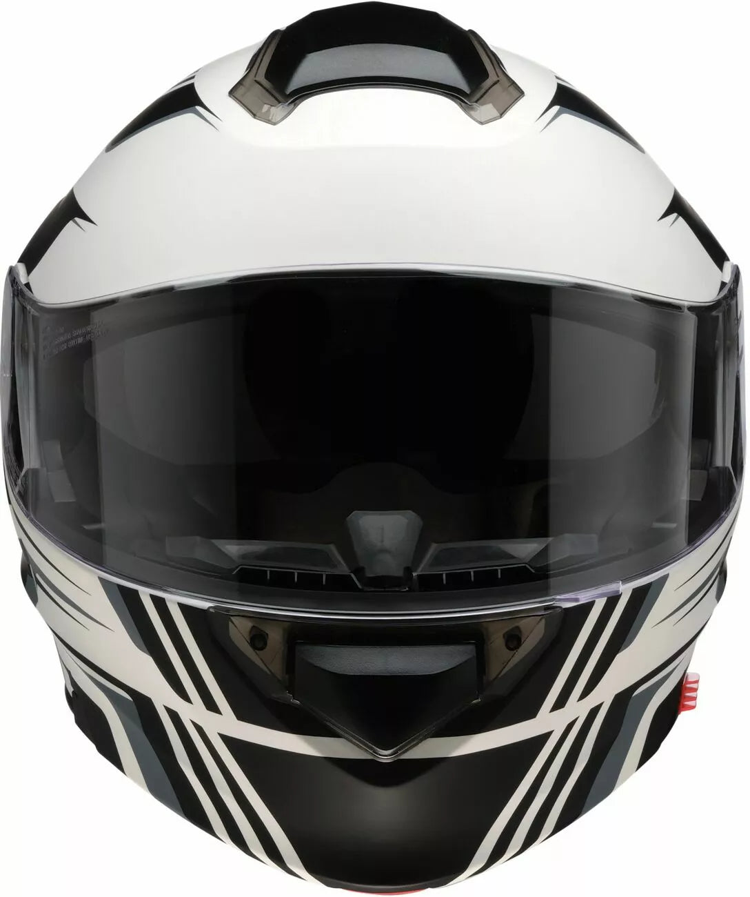 CASCO MODULARE - Z1R SOLARIS 2.0 SLATER - OMOLOGATO ECE 2206 BIANCO E NERO