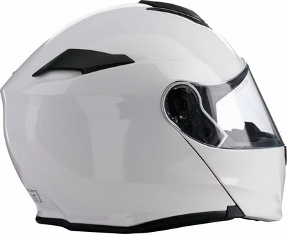 CASCO MODULARE - Z1R SOLARIS 2.0 - OMOLOGATO ECE 2206 BIANCO LUCIDO