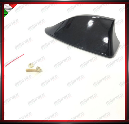 ANTENNA PINNA DI SQUALO NERO UNIVERSALE FIAT LANCIA BMW ABARTH RICEZIONE FM/AM