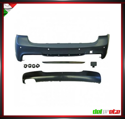PARAURTI POSTERIORE SPORTIVO TUNING BMW SERIE 3 E90 E91 (04-11) M-SPORT TECHNIK PREDISPOSTO SENSORI