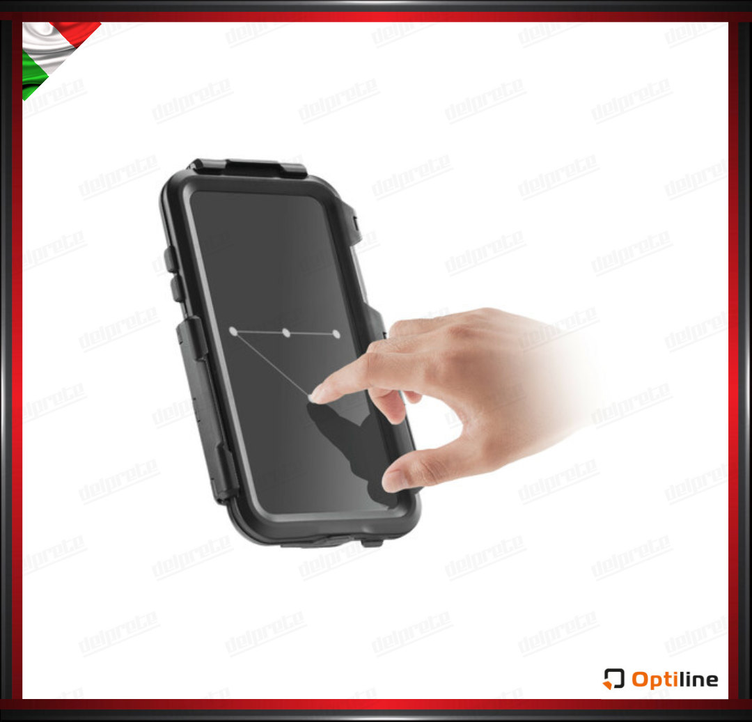 CASE CUSTODIA COVER IPHONE XS MAX / 11 PRO MAX RIGIDA PER IMPERMEABILE SGANCIO RAPIDO DUOLOCK