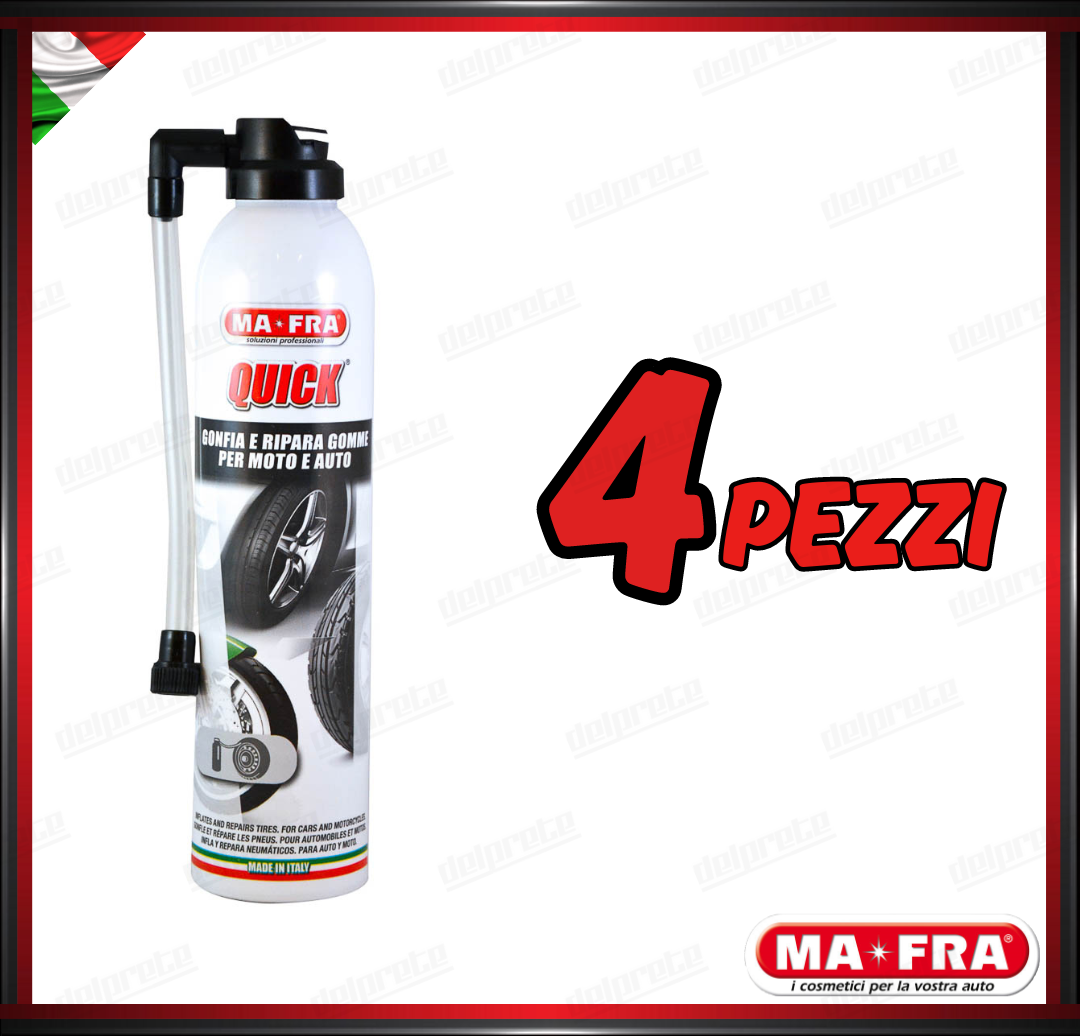 MAFRA - QUICK GONFIA E RIPARA GOMME AUTO / MOTO 300ML