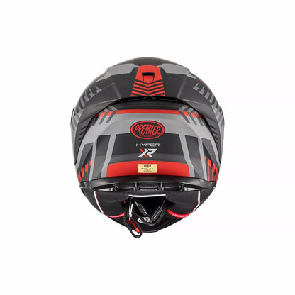 CASCO INTEGRALE - PREMIER HYPER XR92BM - OMOLOGATO ECE 2206 AEROGRAFATO